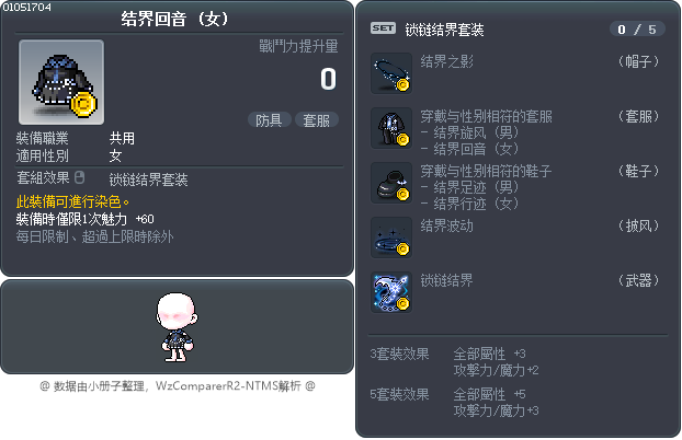 结界回音 Tooltip