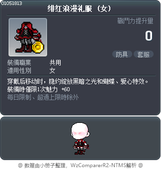 绯红浪漫礼服 Tooltip