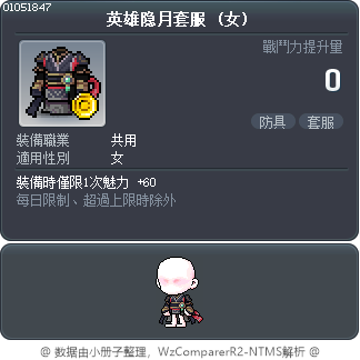英雄隐月套服 Tooltip