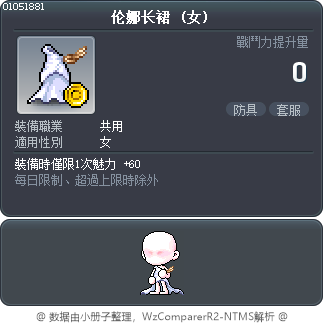 伦娜长裙 Tooltip