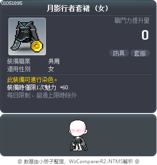 月影行者套裙 Tooltip