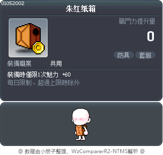 朱红纸箱 Tooltip