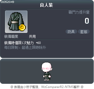 良人装 Tooltip
