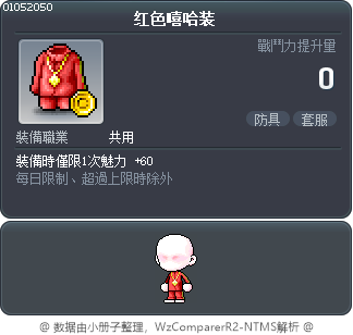 红色嘻哈装 Tooltip