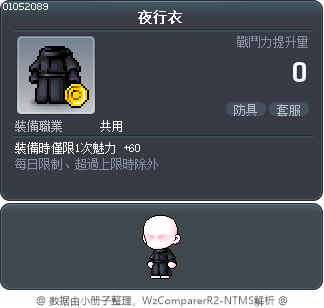 夜行衣 Tooltip