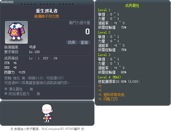 重生巡礼者 Tooltip