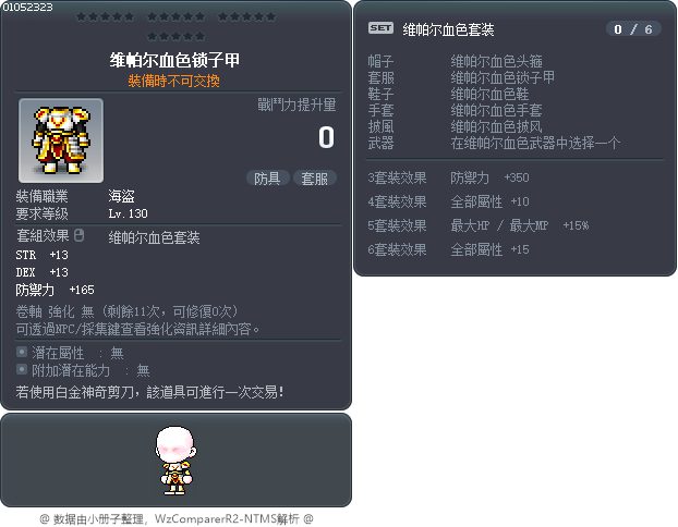 维帕尔血色锁子甲 Tooltip