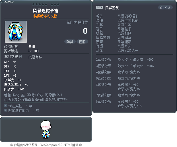 风暴连帽长袍 Tooltip