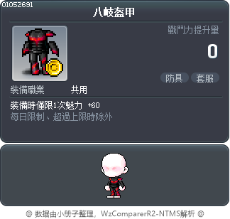 八岐盔甲 Tooltip