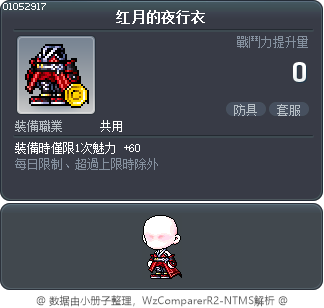 红月的夜行衣 Tooltip