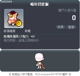 喵铃铛套服 Tooltip