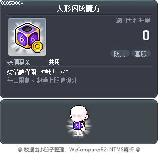 人形闪炫魔方 Tooltip