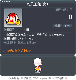 幻灵玉兔(女) Tooltip