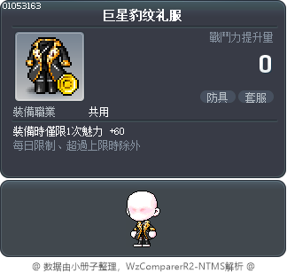 巨星豹纹礼服 Tooltip
