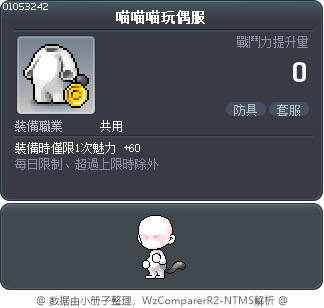 喵喵喵玩偶服 Tooltip