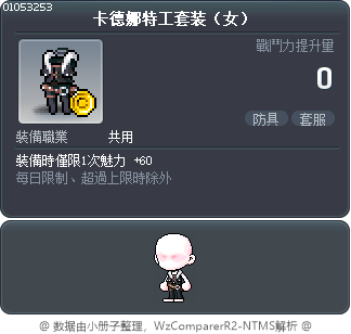 卡德娜特工套装（女） Tooltip