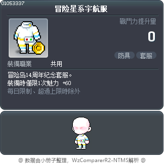 冒险星系宇航服 Tooltip