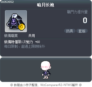 暗月长袍 Tooltip
