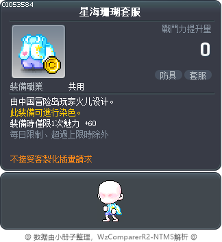 星海珊瑚套服 Tooltip