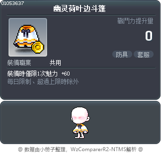 幽灵荷叶边斗篷 Tooltip
