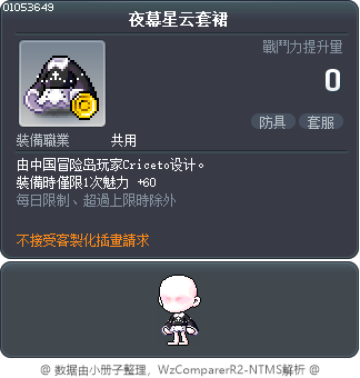 夜幕星云套裙 Tooltip