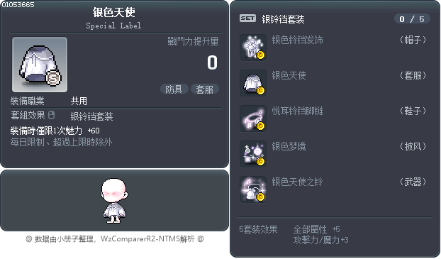 银色天使 Tooltip