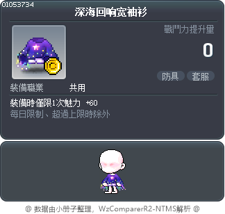 深海回响宽袖衫 Tooltip