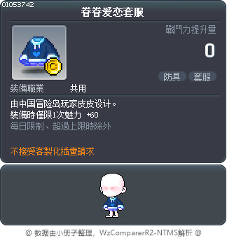 眷眷爱恋套服 Tooltip
