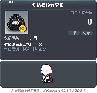 烈焰操控者套服 Tooltip