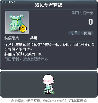 清风使者套裙 Tooltip