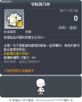 学院风马甲 Tooltip