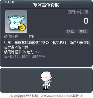 寒冰雪龟套服 Tooltip