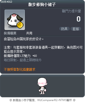散步修狗小裙子 Tooltip
