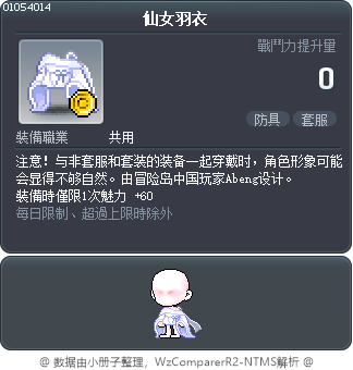 仙女羽衣 Tooltip