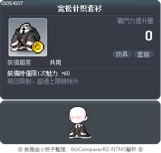 宽松针织套衫 Tooltip