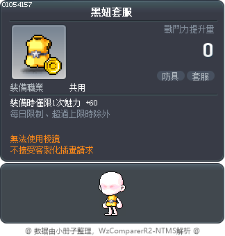 黑妞套服 Tooltip