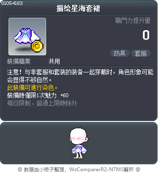 描绘星海套裙 Tooltip
