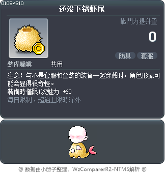 还没下锅虾尾 Tooltip
