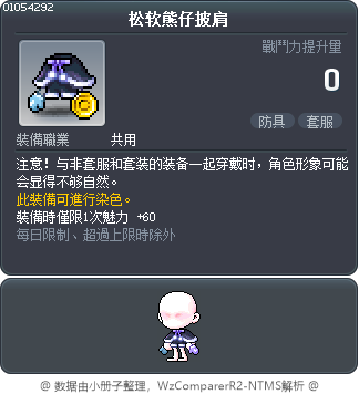 松软熊仔披肩 Tooltip