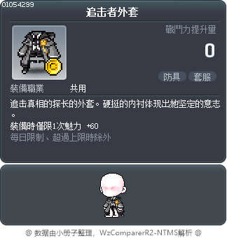 追击者外套 Tooltip