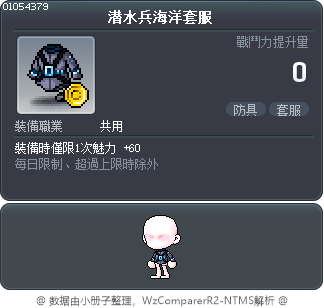 潜水兵海洋套服 Tooltip