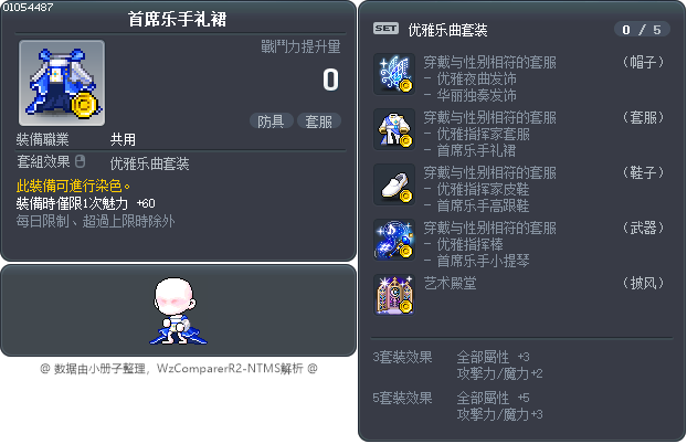 首席乐手礼裙 Tooltip