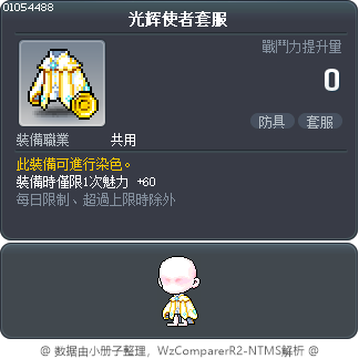 光辉使者套服 Tooltip