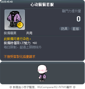 心动猫猫套服 Tooltip