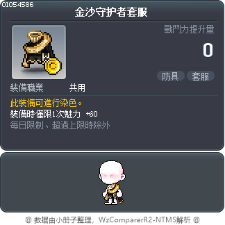 金沙守护者套服 Tooltip
