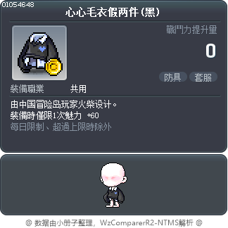 心心毛衣假两件(黑) Tooltip