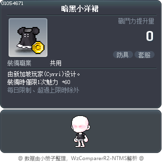 暗黑小洋裙 Tooltip