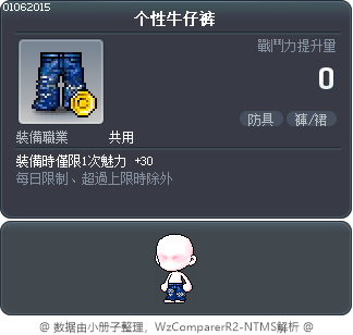 个性牛仔裤 Tooltip