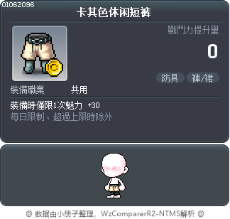 卡其色休闲短裤 Tooltip