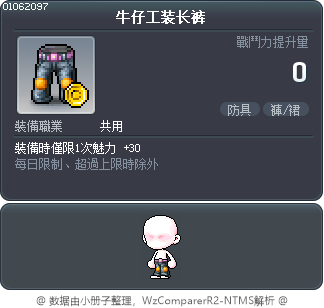 牛仔工装长裤 Tooltip